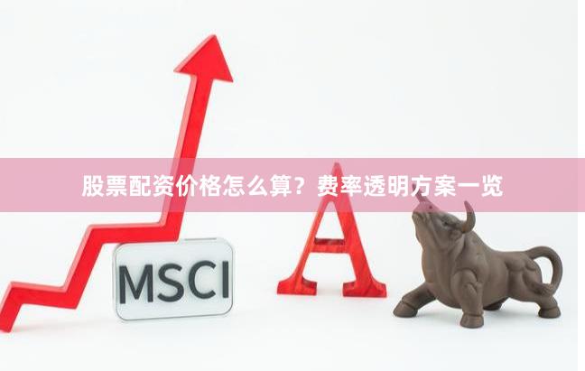 股票配资价格怎么算？费率透明方案一览